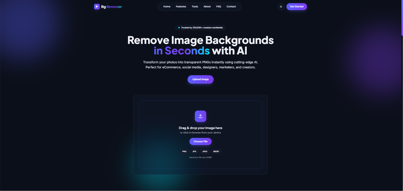 Screenshot of Bg Remover