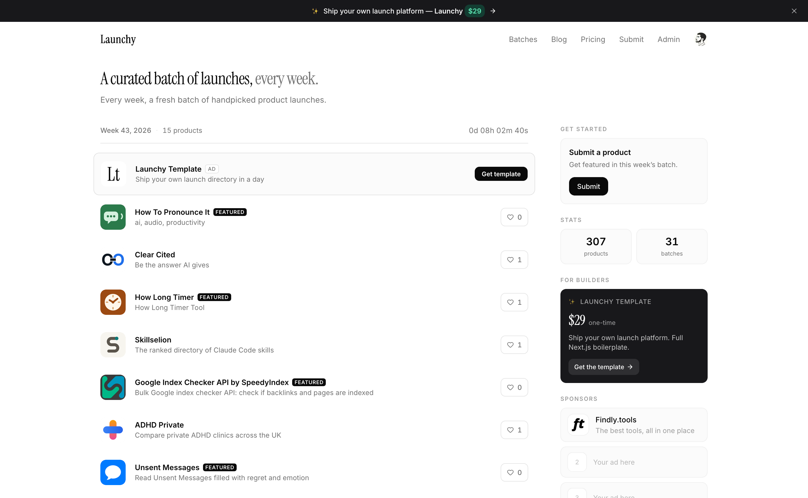 Screenshot of Launchy