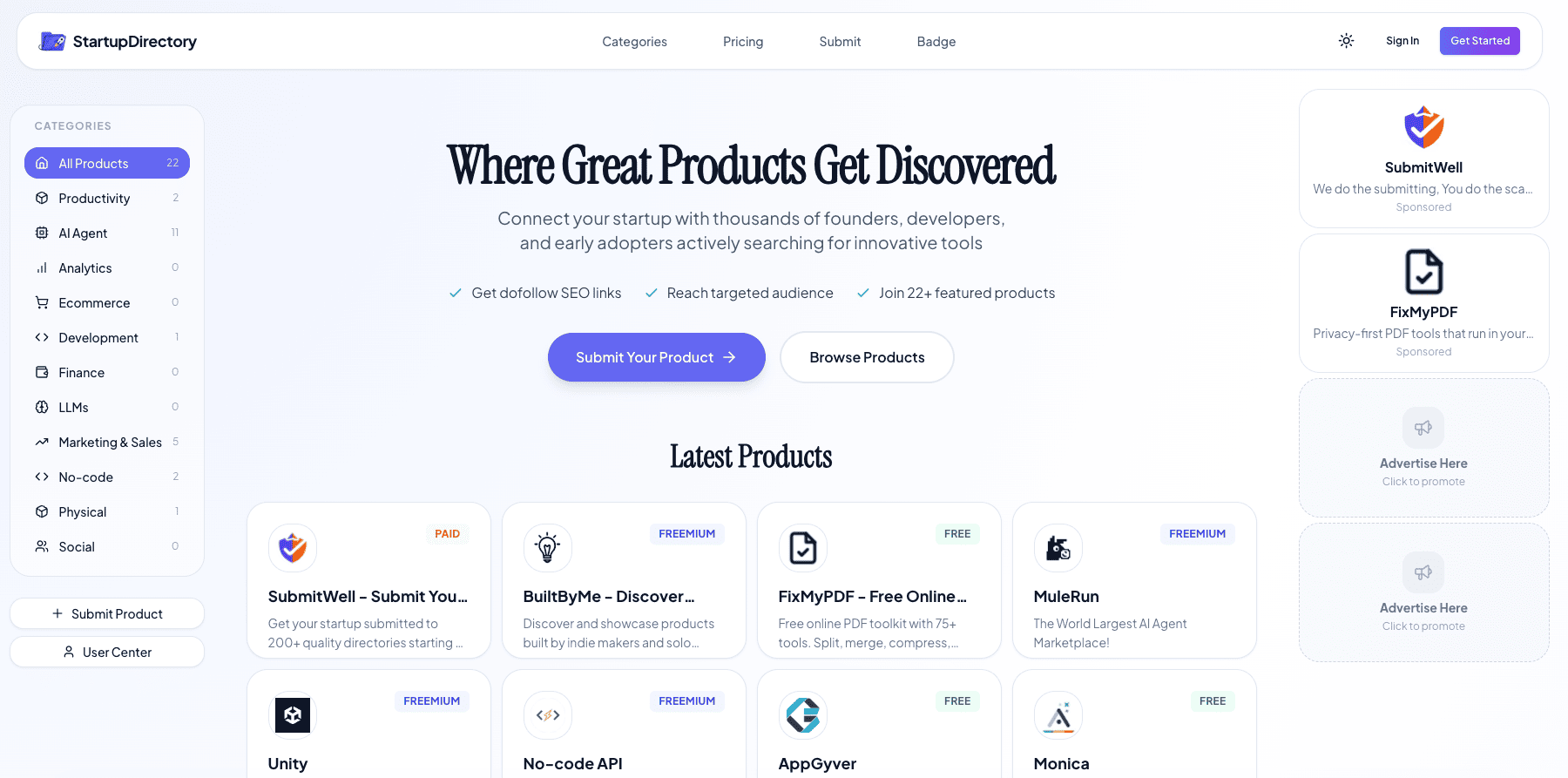 StartupDirectory screenshot