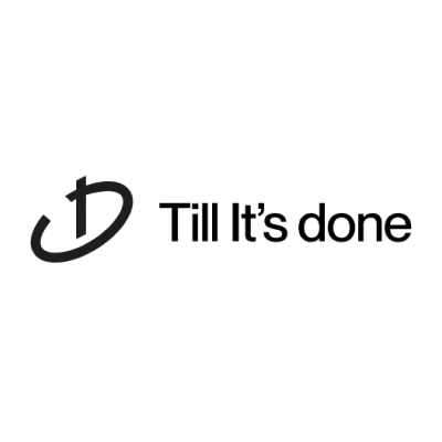 Logo for  Till it's done  