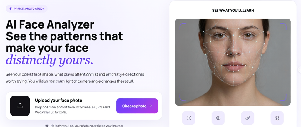 ai face rate logo