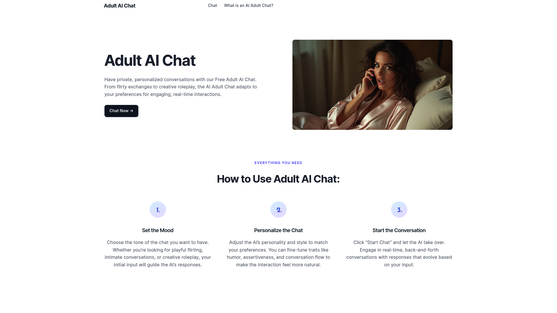 Adult AI Chat screenshot