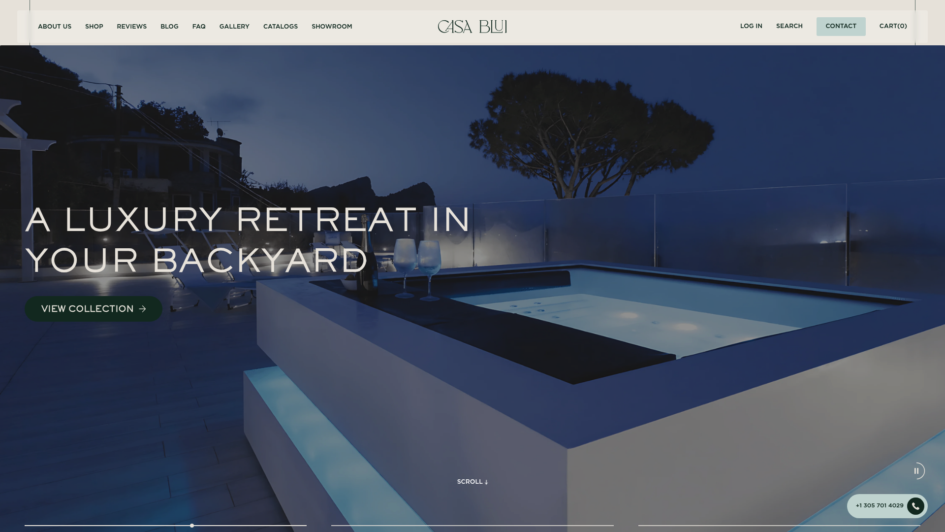 Screenshot of Casa Blui