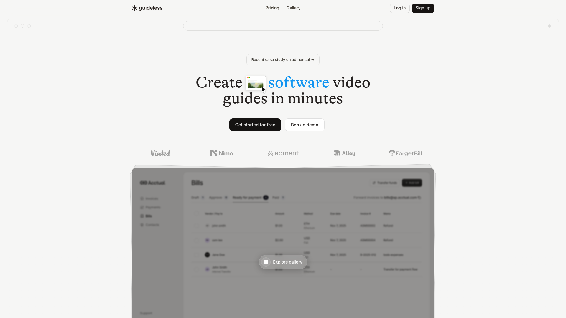 Guideless screenshot