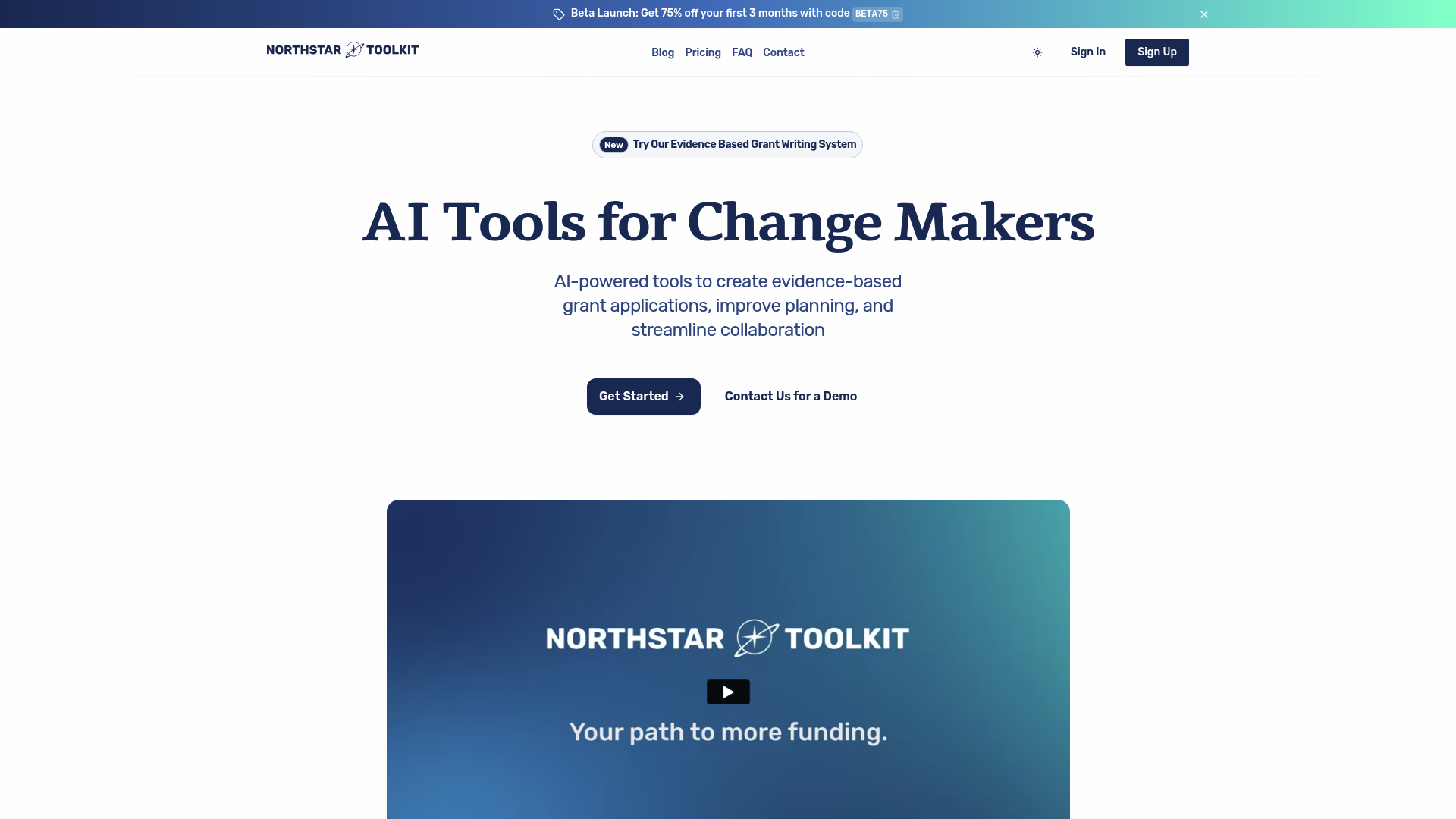 Screenshot of Northstar Toolkit