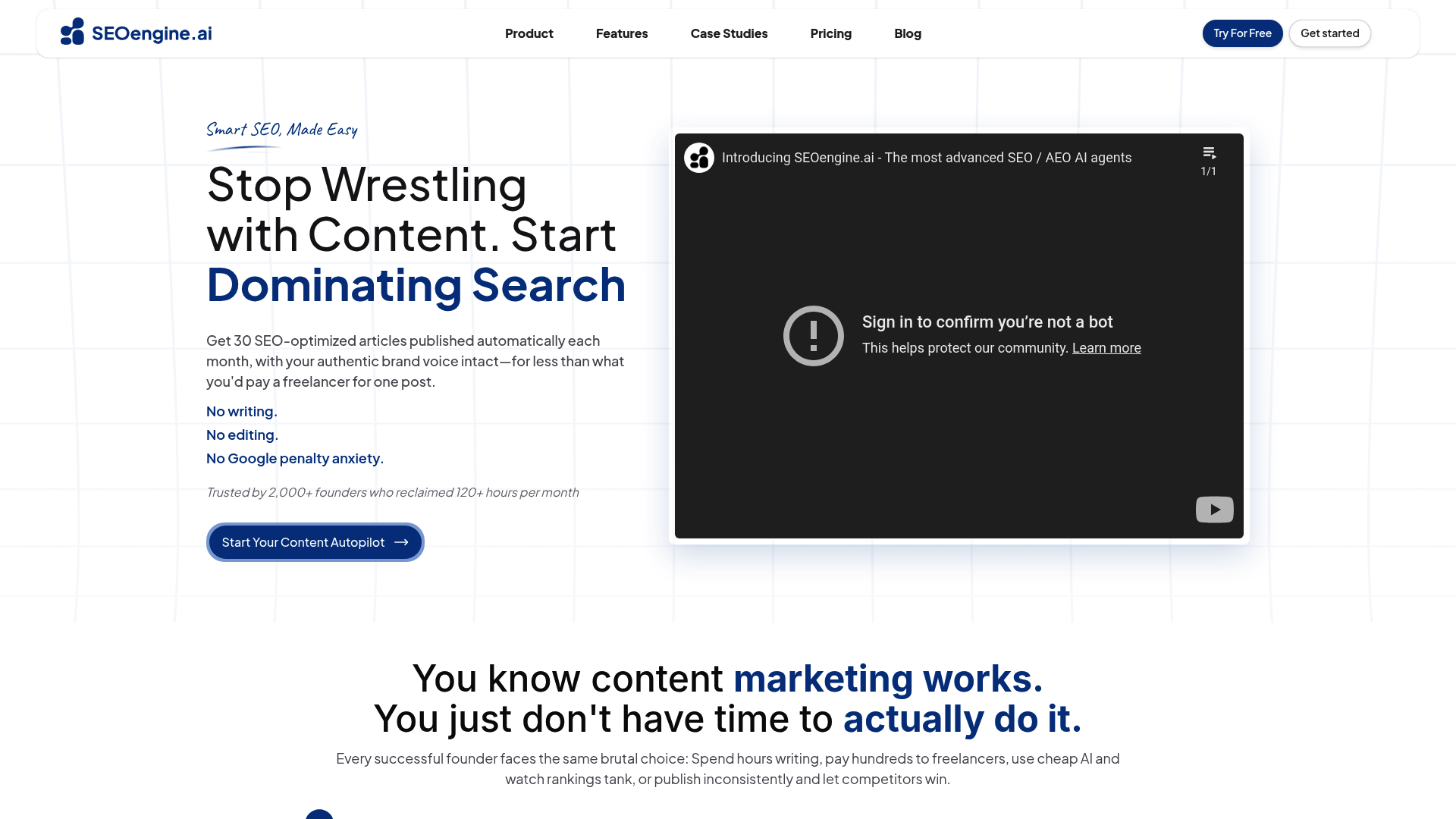 SEOEngine AI screenshot