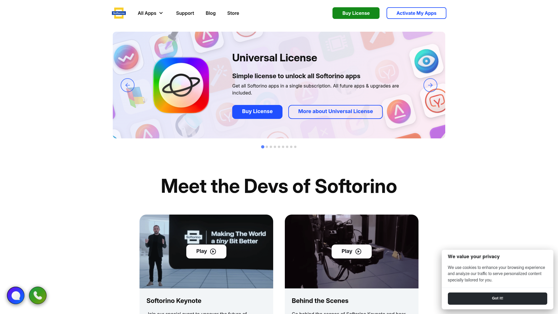 Screenshot of Softorino Inc.
