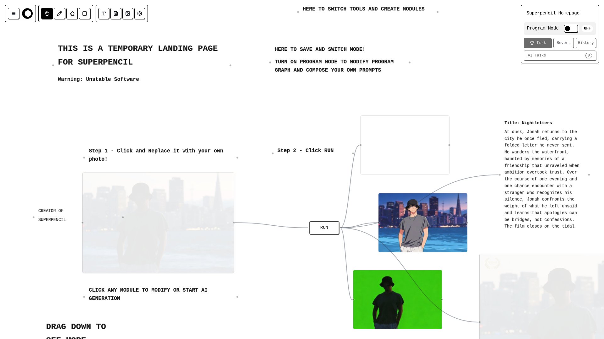 Screenshot of Superpencil