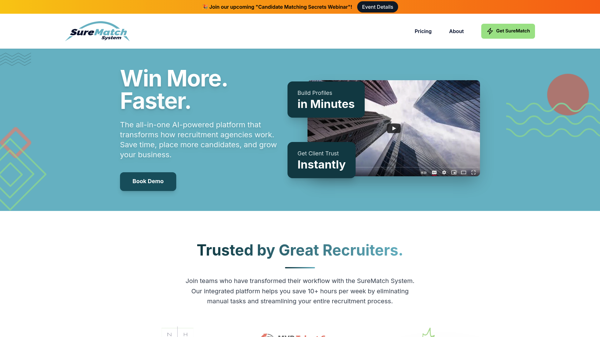 Screenshot of SureMatch 