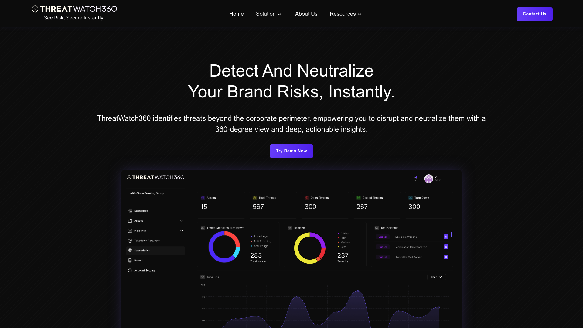 ThreatWatch360 screenshot