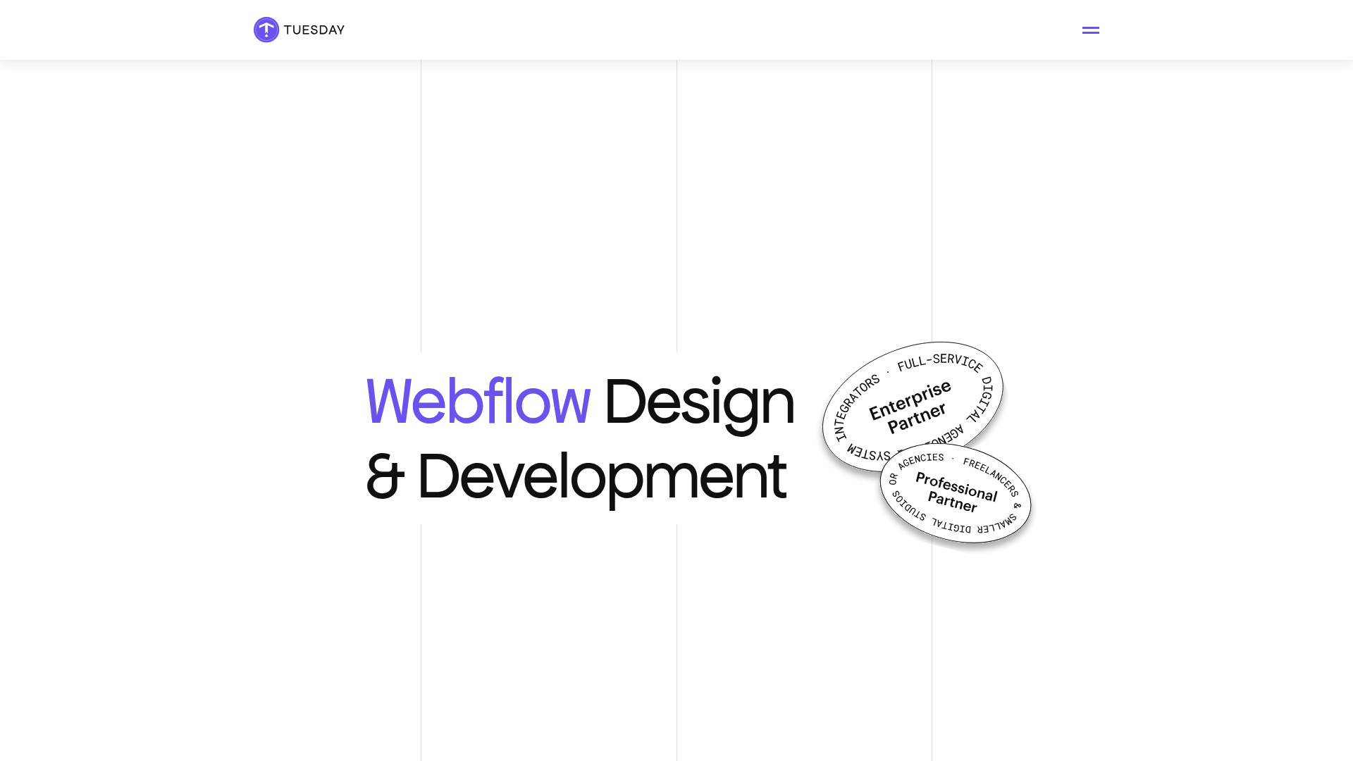 Screenshot of Tuesday Solutions