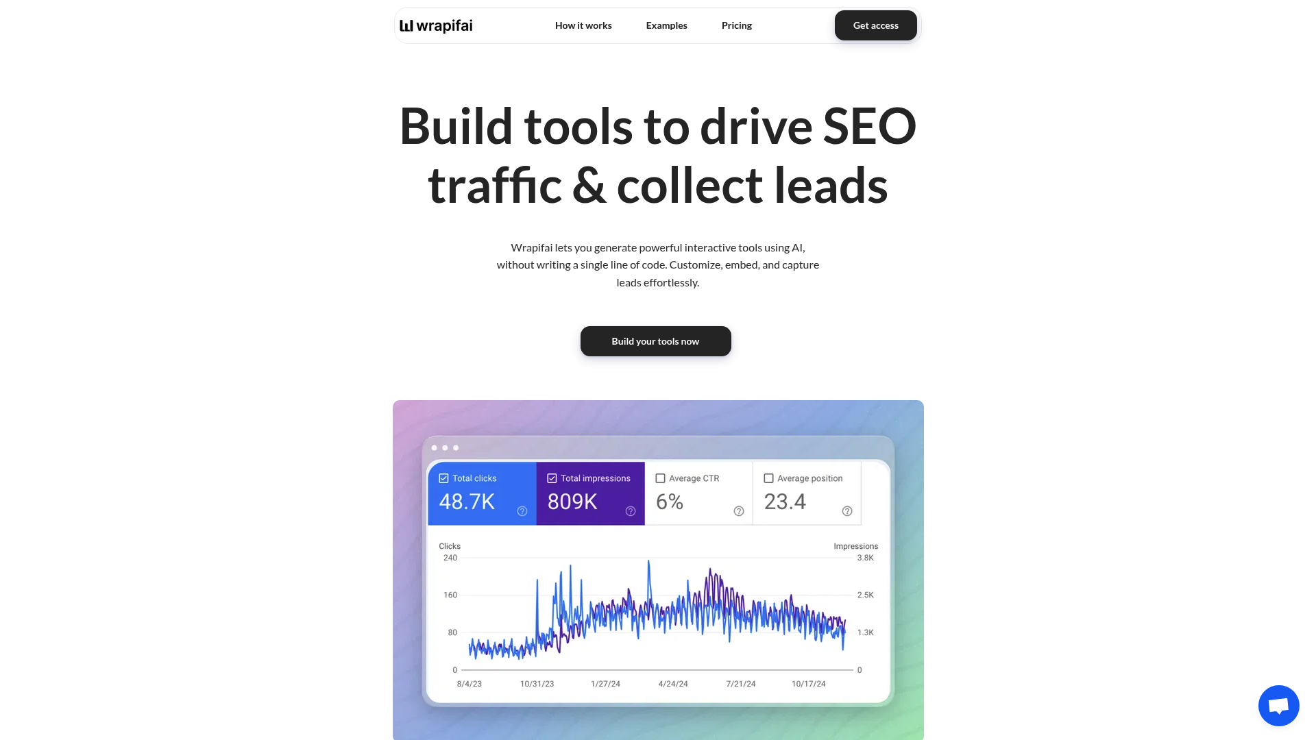 Screenshot of Wrapifai